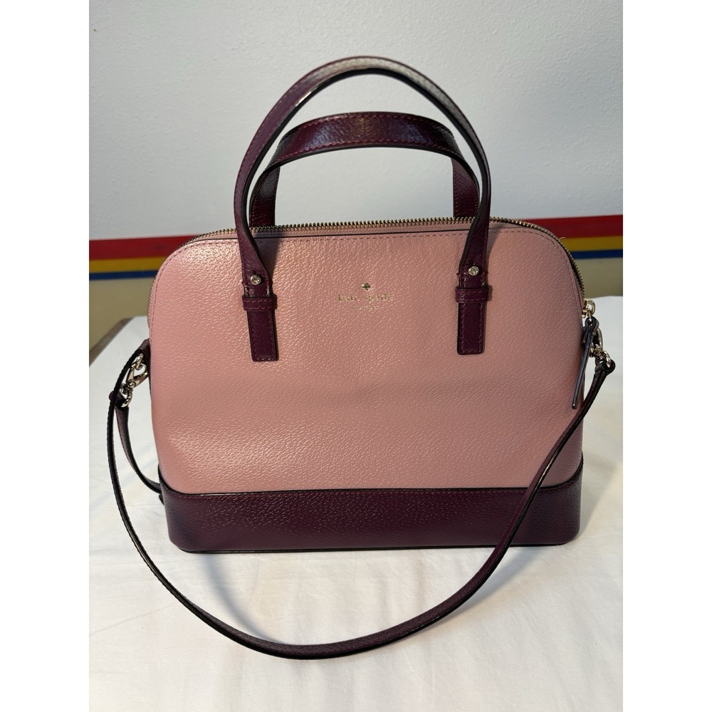 Cute Kate Spade Grand Street Leather Handbag Used Once Crossbody Or Shoulder Bag
